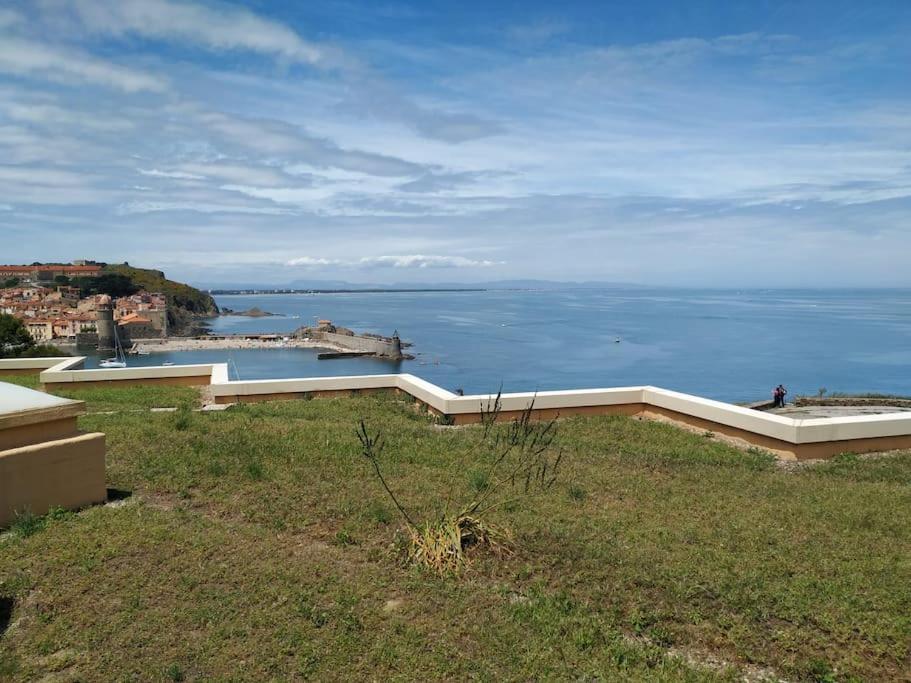 Location Vue Mer Du Samedi Au Samedi, Clim, Parking, Piscine, Plage Collioure Esterno foto